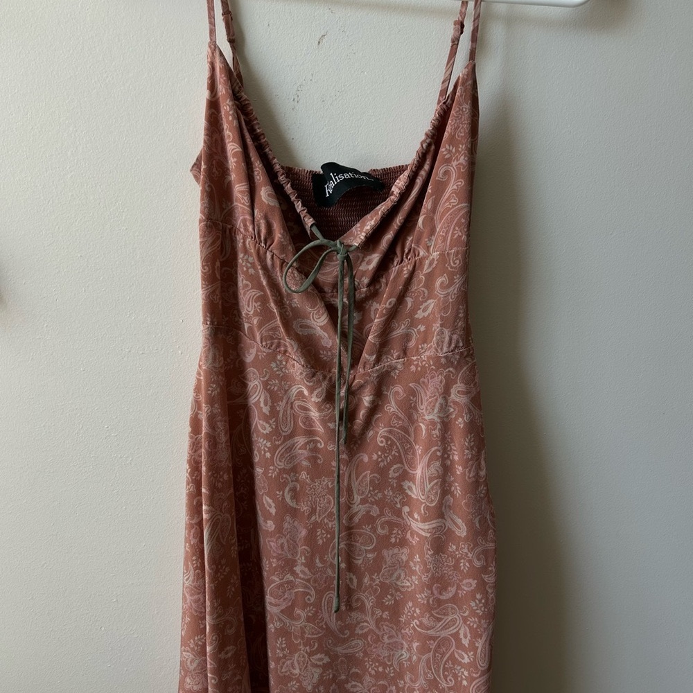 Realisation Par Dusty Rose Paisley Dress